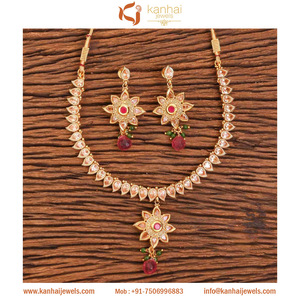 Collar delicado hecho a mano, novedad, 18107 Rubygreen - Product Image 1