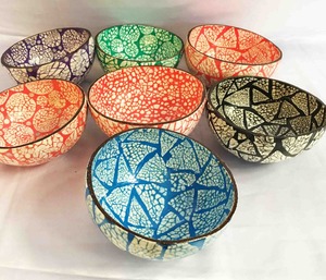 ชามมะพร้าวหลากสี/เคลือบชามมะพร้าว - Product Image 2