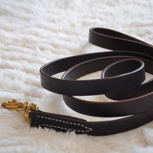 หนังจูงสุนัขที่กำหนดเองทำ6โดย3/4หนังนำสุนัข - Product Image 1