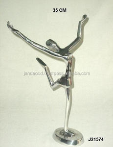 Figurine de haute qualité Sculpture Figurine en aluminium avec miroir Sculpture polonaise pour la maison couloir décoration Table Top Sculptures - Product Image 3