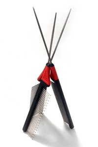 Dog <b>Rat</b> Tail Comb Grooming Tool-Plastic Metal - Product Image 4