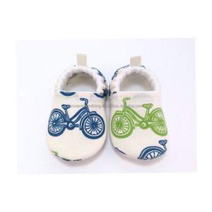 Botines de algodón 2018 orgánico para bebé, Zapatillas para niña recién nacida, botas de bebé de algodón 100% - Product Image 1