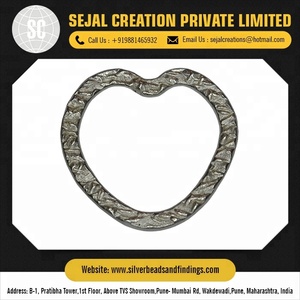 Venta al por mayor, superventas, anillo de salto, hallazgos de plata, anillos de salto a precio al por mayor, anillo de plata esterlina en blanco para piedras, pendiente de plata 925 - Product Image 2