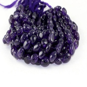 Perles de Pierre Précieuses Améthyste Violette Naturelle de Haute Qualité, Pépites à Facettes, 10 Pouces de Long, 1 Brin, Vente en Gros - Product Image 2