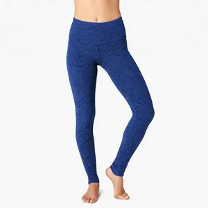 Professional Supplier Wholesale Fashion Melange Leggings, Melange Leggings yoga or gym fitness Sports