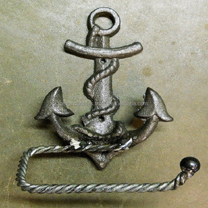 OMG Industries Porte-rouleau de papier hygiénique en fonte de style victorien pour salle de bain - Product Image 4