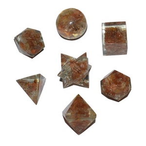Set de Geometría Orgónica de Aventurina Melocotón - Product Image 1