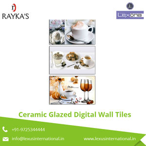 Carreaux muraux de cuisine, en céramique numérique, glacée - Product Image 2