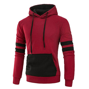 Sudaderas con capucha rojas de alta calidad, sudaderas personalizadas para hombre, sudaderas con capucha personalizadas - Product Image 1
