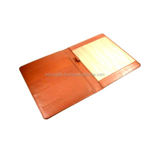Handmade Leather Conference Folder / Leather Conference Folder / A4 Leather Portfolios <b>File</b> Folder - Product Image 1