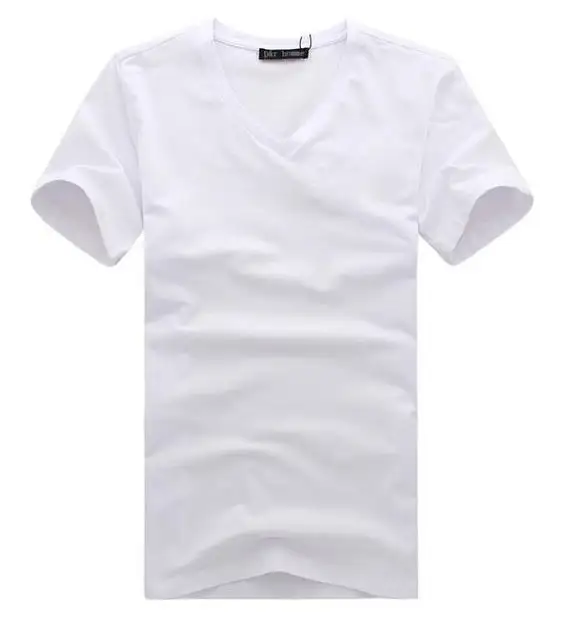 En gros À Manches Courtes Blanc 100% Coton 1 dollar T-shirt Personnalisé meilleur pour l'impression et campagne Électorale