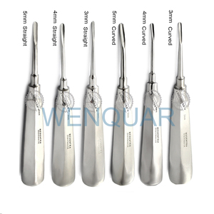 Elevadores Quirúrgicos Dentales Manuales de Acero Wenquar de Alta Calidad, Certificados CE Clase I, para Extracción de Dientes y Raíces - Product Image 6
