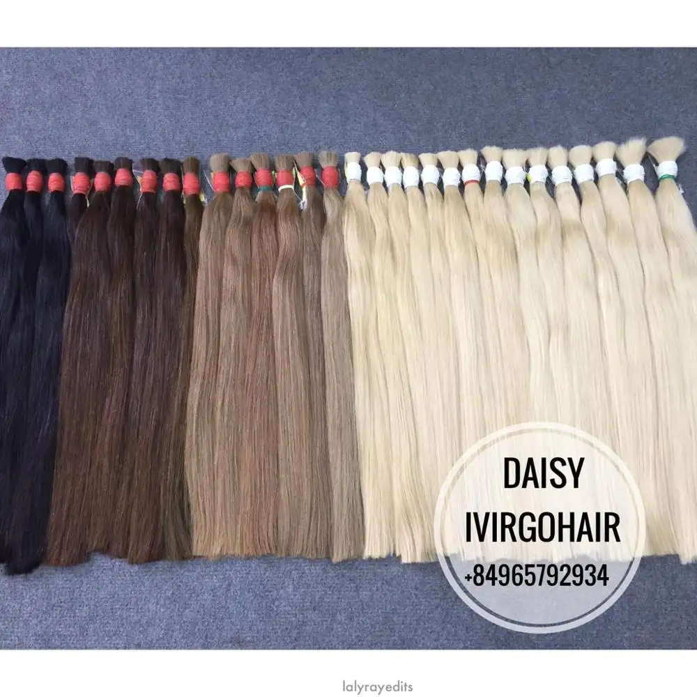 Wholesale Direct Manufacturer Real Virgin Vietnamese Remy Hair Extensions