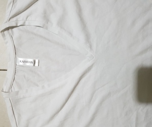 Bangladesh prendas de vestir de calidad de exportación de las señoras con cuello en V Slim Fit camiseta de uso Casual para primavera cancelado verano Stock Lote/envío - Product Image 4