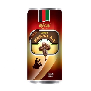 Vietnam Supplier Coffee Drink Original Coffee 250ml Slim Canned Kenya Coffee