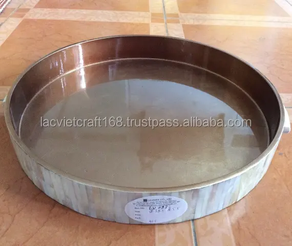 High quality best selling new model lacquer MOP serving tray