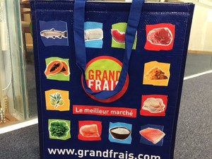 Sac de courses en tissu tissé PP durable, fabriqué au Vietnam, conforme aux 4 piliers Sedex - Product Image 2