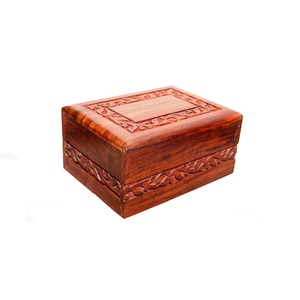 Urnes funéraires en bois tendance Urne funéraire pour hommes adultes Femmes Cendres Humains Cendres pour cendres Conception Meilleure conception de finition - Product Image 1