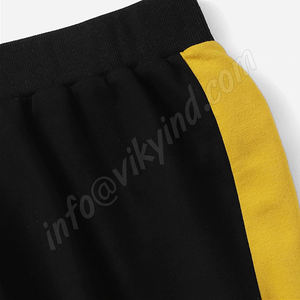 Conjunto de dos piezas formado por Jersey y pantalón de chándal, cuello redondo, costura lateral, contraste, elegante, otoño - Product Image 6