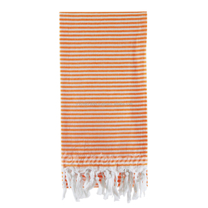 Serviettes royales turques, serviettes Hamam en gros de l'usine turque-serviette de voyage rose Turkiye - Product Image 3