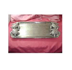 ถาดเสิร์ฟอาหารสแตนเลสโลหะสำหรับตกแต่งโต๊ะในบ้านถาดเสิร์ฟอาหารดีไซน์เยี่ยม - Product Image 4