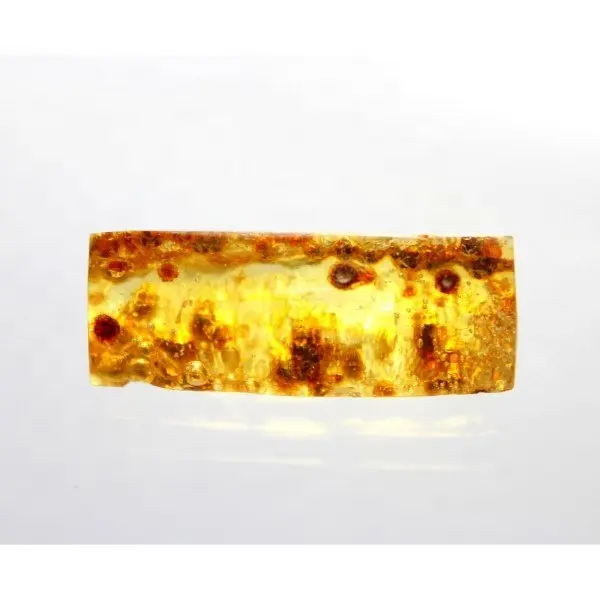 16 Karat Batu Permata Amber Alami Cabochon Bentuk Segi Delapan 35X13Mm Kira-kira Kualitas Bagus
