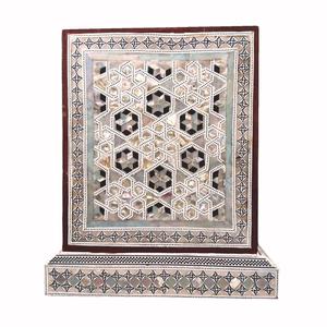 Mẹ của Ngọc Trai khảm đính Egyptian ngực tháp J55 thanh lịch hộp đồ trang sức - Product Image 4