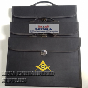 Masonic Soft Delantal Estuches-Masonic Regalia Delantal Caso - Product Image 1