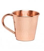 Moscow Mule Mugs 16 Oz 18 Oz 20 oz para cerveza y Vodka Drinkware de calidad premium tazas personalizadas liso martillado negro antiguo - Product Image 2