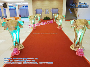 Wedding Aisleway Elephant with <strong>Ganesha</strong> <strong>Statue</strong> <strong>Wooden</strong> Look Fiber Walkway <strong>Statues</strong> Walkway <strong>Ganesha</strong> <strong>Statue</strong> on Elephant
