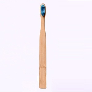 Brosse à dents jetable moyenne avec poils en nylon et fibre de maïs Brosse à dents standard en bambou pour usage domestique - Product Image 5