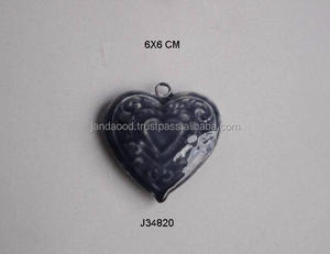 ต้นไม้แขวนทำจากเหล็กรูปหัวใจสำหรับตกแต่งต้นคริสต์มาสหลากสีใช้ตกแต่งแขวนทำจากโลหะ - Product Image 3