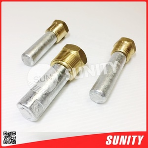 Barra de Ánodo de Zinc para Motor Diésel Marino de Calidad Premium, 20mm*50mm*M8+3/4", Alta Eficiencia, Certificación ISO9001, con Latón ISUZU - Product Image 4