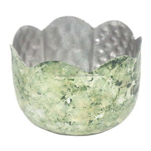 Portavelas votivo de cristal de metal al por mayor, soporte de luz de té para decoración del hogar, soporte de luz de té votivo de diseñador de Metal de Venta caliente - Product Image 1