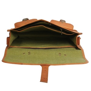 Natural Real Goat Leather <b>Laptop</b> 15 Inch Office Use <b>Messenger</b> <b>Bag</b> - Product Image 5