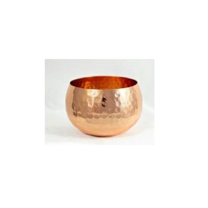 Copper <b>Hammered</b> Votive Candle Bowl Fancy New Design Stylish Modern Wholesale Candle Votive - Product Image 1