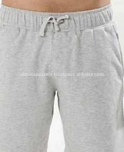 Short de jogging respirant 100% coton pour hommes, short de survêtement respirant vierge personnalisé en gros - Product Image 3