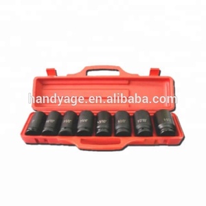[Pratique D'âge]-9-pc 3/4 Dr Air Profond de Douilles pour clé à Chocs (HT2901-007) - Product Image 1