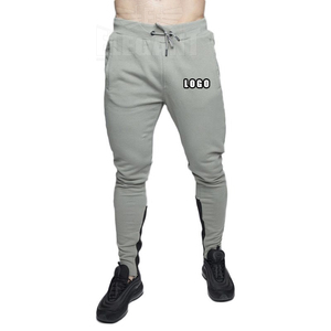 Pantalon de jogging Hip Hop pour homme en coton molletonné, séchage rapide, respirant, décontracté, mi-lourd, avec fermeture éclair - Product Image 3