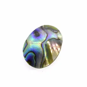 Natural abalone shell 24x18mm oval Cabochon 21.30 cts loose gemstone for jewelry