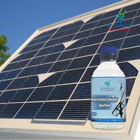 Nano recubrimiento hidrofóbico permanente para panel solar
