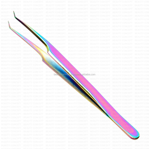 ชุดแหนบต่อขนตาชุบสีรุ้งหลากสี - Product Image 2