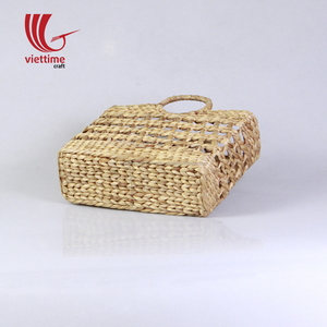 Sac à main en paille de Vietnam, sac de jacinthe à l'eau - Product Image 4