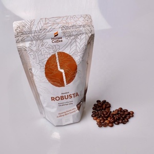 Vietnam <b>Robusta</b> Roasted <b>Coffee</b> <b>Beans</b> Medium Roast S18 High Quality 250g 500g 1 kg Per Bag Honee <b>Coffee</b> Brand - Product Image 2
