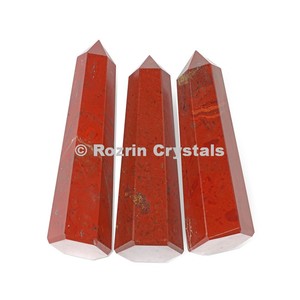 Punto de curación de jaspe rojo | Punto de curación de ágata - Product Image 2