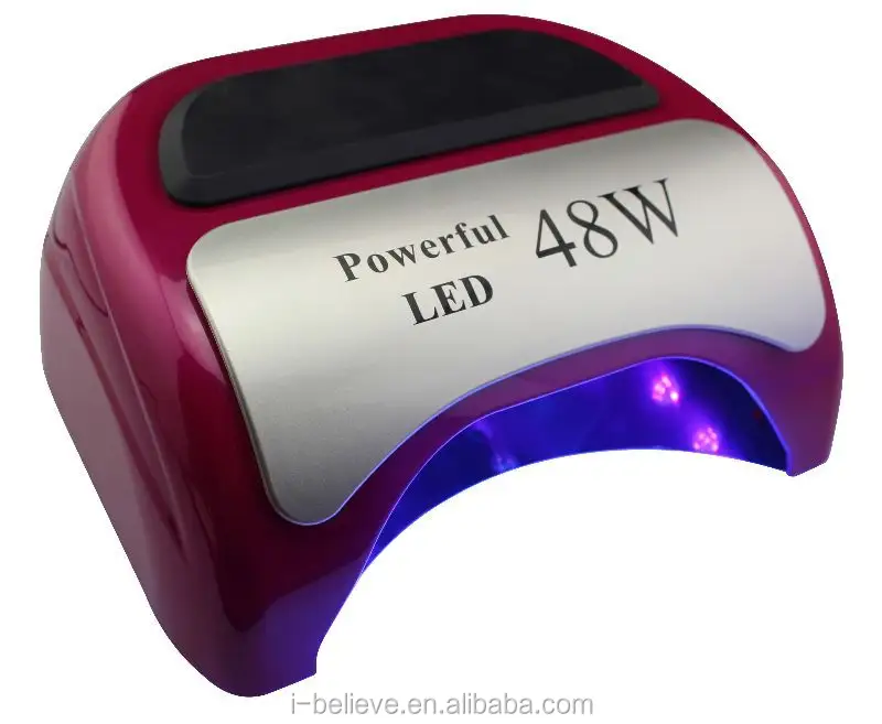 ABD Nail salon ekipmanları 48 W güneş ışığı tırnak lambası uv led tırnak kurutma makinesi