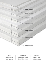 Feuille de mousse solide PVC WPC Revêtement de sol WPC Feuille de planche de terrasse WPC