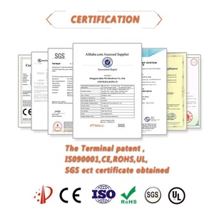 QWT DTL سلسلة غير معزول الكهربائية تجعيد حلقة نوع الحذاء النحاس ثنائية المعدن كابل مقبض المحطة s ، أسعار الألومنيوم مقبض المحطة - Product Image 6