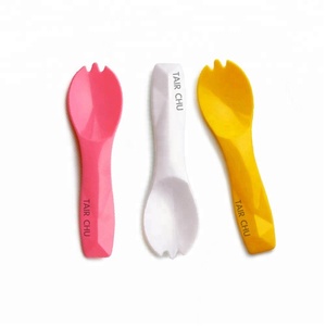 Disposable Mini Plastic Spork Mini <b>Ice</b> <b>Cream</b> <b>Spoon</b> - Product Image 5