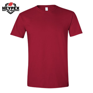 T-shirts décontractés à manches courtes et col en O pour hommes grande taille tissu tricoté respirant conception personnalisée avant prix raisonnable option vierge - Product Image 2